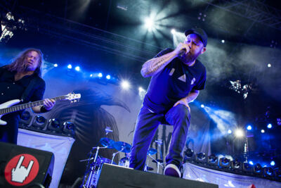 In Flames @ Vainstream Rockfest, picture 4, photographed by Dorien Goetschalckx - FrontView Magazine