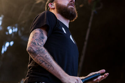 In Flames @ Vainstream Rockfest, picture 8, photographed by Dorien Goetschalckx - FrontView Magazine