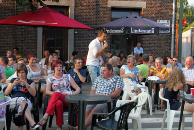 Maarten Cox @ Vlaanderen Zingt in Maasmechelen, picture 7, photographed by Heidi Elen - FrontView Magazine