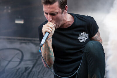 Parkway Drive @ Vainstream Rockfest, picture 11, photographed by Dorien Goetschalckx - FrontView Magazine