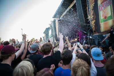 Parkway Drive @ Vainstream Rockfest, picture 17, photographed by Dorien Goetschalckx - FrontView Magazine