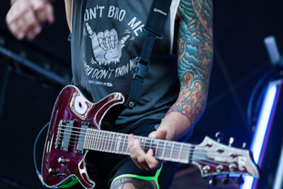 Parkway Drive @ Vainstream Rockfest, picture 22, photographed by Dorien Goetschalckx - FrontView Magazine