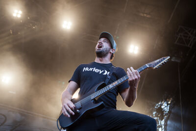 Parkway Drive @ Vainstream Rockfest, picture 23, photographed by Dorien Goetschalckx - FrontView Magazine