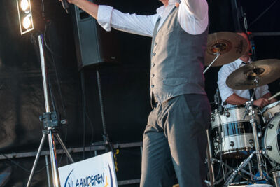 Wim Leys @ Vlaanderen Zingt Averbode, picture 11, photographed by James Van Roosbroeck - FrontView Magazine