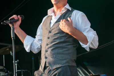 Wim Leys @ Vlaanderen Zingt Averbode, picture 12, photographed by James Van Roosbroeck - FrontView Magazine
