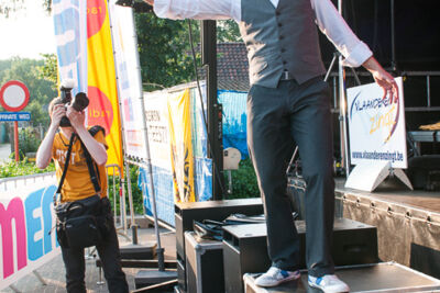 Wim Leys @ Vlaanderen Zingt Averbode, picture 13, photographed by James Van Roosbroeck - FrontView Magazine