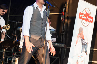 Wim Leys @ Vlaanderen Zingt Averbode, picture 16, photographed by James Van Roosbroeck - FrontView Magazine