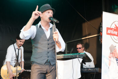 Wim Leys @ Vlaanderen Zingt Averbode, picture 32, photographed by James Van Roosbroeck - FrontView Magazine