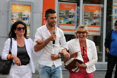 Maarten Cox @ Vlaanderen Zingt in Bilzen, picture 13, photographed by Heidi Elen - FrontView Magazine