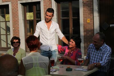 Maarten Cox @ Vlaanderen Zingt in Bilzen, picture 27, photographed by Heidi Elen - FrontView Magazine
