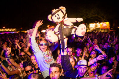 Steve Aoki @ Les Ardentes, picture 4, photographed by Tom Stessens - FrontView Magazine