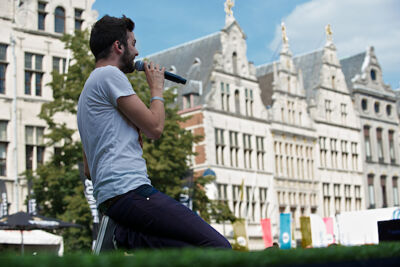 Ketnetband - Vlaanderen Muziekland @ Antwerpen, picture 25, photographed by James Van Roosbroeck - FrontView Magazine