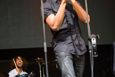 Trombone Shorty @ Les Ardentes, picture 10, photographed by Tom Stessens - FrontView Magazine
