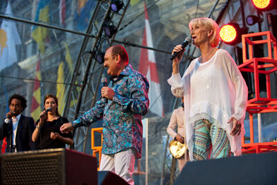 Vlaanderen Muziekland Opnames 11 juli @ Antwerpen, picture 3, photographed by James Van Roosbroeck - FrontView Magazine