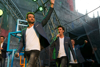 Vlaanderen Muziekland Opnames 11 juli @ Antwerpen, picture 9, photographed by James Van Roosbroeck - FrontView Magazine