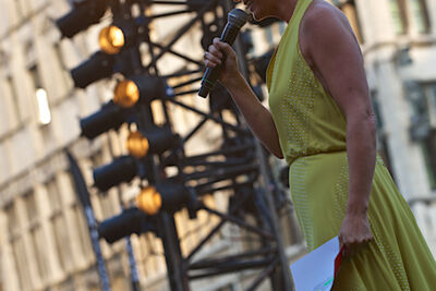 Vlaanderen Muziekland Opnames 11 juli @ Antwerpen, picture 14, photographed by James Van Roosbroeck - FrontView Magazine