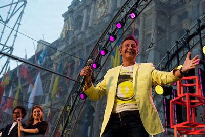 Vlaanderen Muziekland Opnames 11 juli @ Antwerpen, picture 23, photographed by James Van Roosbroeck - FrontView Magazine