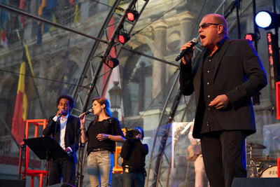 Vlaanderen Muziekland Opnames 11 juli @ Antwerpen, picture 29, photographed by James Van Roosbroeck - FrontView Magazine