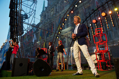 Vlaanderen Muziekland Opnames 11 juli @ Antwerpen, picture 31, photographed by James Van Roosbroeck - FrontView Magazine