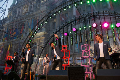 Vlaanderen Muziekland Opnames 11 juli @ Antwerpen, picture 37, photographed by James Van Roosbroeck - FrontView Magazine