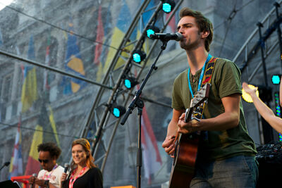 Vlaanderen Muziekland Opnames 11 juli @ Antwerpen, picture 44, photographed by James Van Roosbroeck - FrontView Magazine