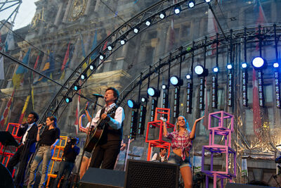Vlaanderen Muziekland Opnames 11 juli @ Antwerpen, picture 53, photographed by James Van Roosbroeck - FrontView Magazine