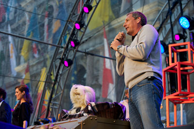 Vlaanderen Muziekland Opnames 11 juli @ Antwerpen, picture 56, photographed by James Van Roosbroeck - FrontView Magazine