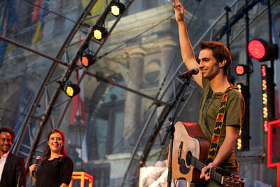 Vlaanderen Muziekland Opnames 11 juli @ Antwerpen, picture 62, photographed by James Van Roosbroeck - FrontView Magazine