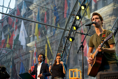 Vlaanderen Muziekland Opnames 11 juli @ Antwerpen, picture 78, photographed by James Van Roosbroeck - FrontView Magazine