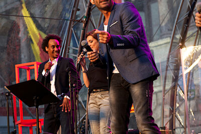 Vlaanderen Muziekland Opnames 11 juli @ Antwerpen, picture 84, photographed by James Van Roosbroeck - FrontView Magazine