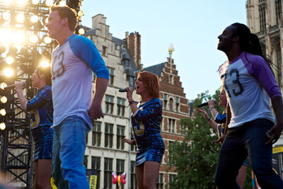 Vlaanderen Muziekland Opnames 11 juli @ Antwerpen, picture 86, photographed by James Van Roosbroeck - FrontView Magazine