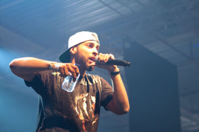 Disiz @ Les Ardentes, picture 2, photographed by Nick De Gregorio - FrontView Magazine