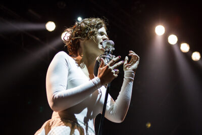 Hooverphonic @ Rock Zottegem 2013, picture 23, photographed by Dorien Goetschalckx - FrontView Magazine