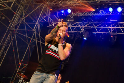 Gers Pardoel @ Rock Zottegem 2013, picture 1, photographed by Dorien Goetschalckx - FrontView Magazine