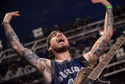 Suicidal Tendancies @ Rock Zottegem 2013, picture 2, photographed by Dorien Goetschalckx - FrontView Magazine