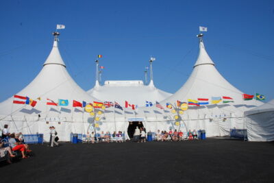 Cirque du soleil Premiere Kooza @ Knokke, foto 16, foto's door Peter Minnebo - FrontView Magazine
