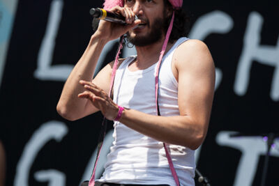 La Chiva Gantiva @ Dour 2013, picture 1, photographed by Dorien Goetschalckx - FrontView Magazine
