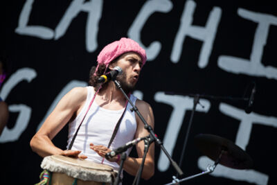 La Chiva Gantiva @ Dour 2013, picture 3, photographed by Dorien Goetschalckx - FrontView Magazine