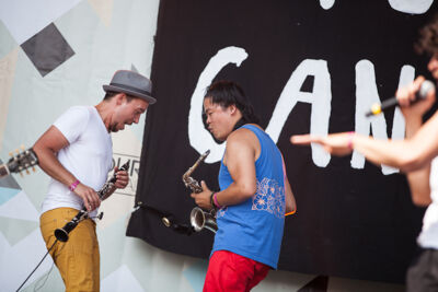 La Chiva Gantiva @ Dour 2013, picture 4, photographed by Dorien Goetschalckx - FrontView Magazine