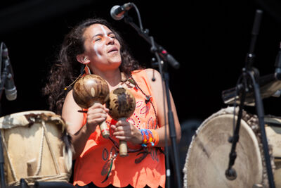 La Chiva Gantiva @ Dour 2013, picture 11, photographed by Dorien Goetschalckx - FrontView Magazine
