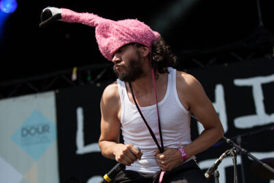 La Chiva Gantiva @ Dour 2013, picture 13, photographed by Dorien Goetschalckx - FrontView Magazine