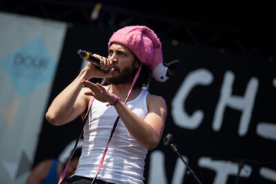 La Chiva Gantiva @ Dour 2013, picture 21, photographed by Dorien Goetschalckx - FrontView Magazine