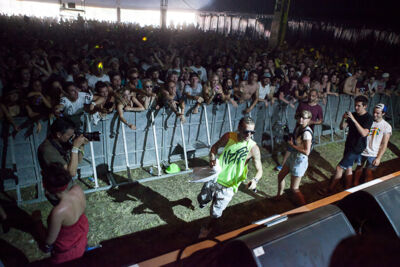 RiFF RAFF @ Dour 2013, picture 1, photographed by Dorien Goetschalckx - FrontView Magazine