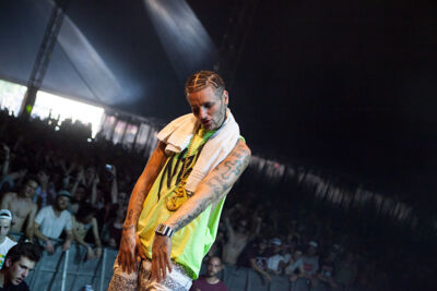 RiFF RAFF @ Dour 2013, picture 4, photographed by Dorien Goetschalckx - FrontView Magazine