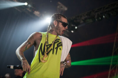 RiFF RAFF @ Dour 2013, picture 14, photographed by Dorien Goetschalckx - FrontView Magazine