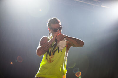 RiFF RAFF @ Dour 2013, picture 21, photographed by Dorien Goetschalckx - FrontView Magazine