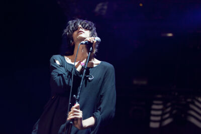 The Horrors @ Dour 2013, picture 15, photographed by Dorien Goetschalckx - FrontView Magazine