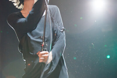 The Horrors @ Dour 2013, picture 20, photographed by Dorien Goetschalckx - FrontView Magazine