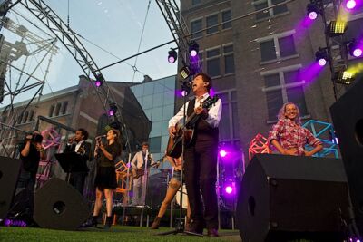 Vlaanderen Muziekland - Opnames @ Haacht, picture 49, photographed by James Van Roosbroeck - FrontView Magazine
