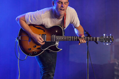 White Denim @ Dour 2013, picture 1, photographed by Dorien Goetschalckx - FrontView Magazine